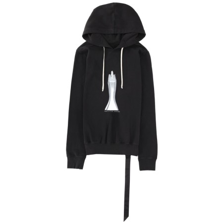 FELPA CON CAPPUCCIO OVERSIZE