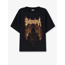 Cotton T-shirt with Sacrè Coeur print