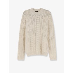 Schooner sweater in cashmere and abaca blend