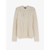 Schooner sweater in cashmere and abaca blend
