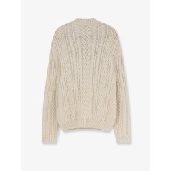Schooner sweater in cashmere and abaca blend
