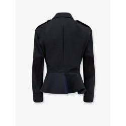 Peplum wool jacket
