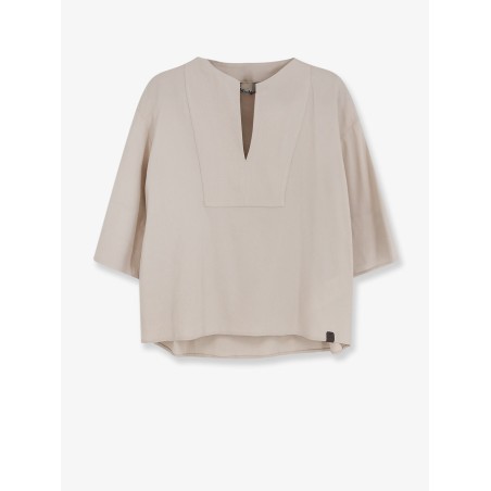 Mxpsospiro linen and viscose shirt