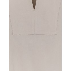 Mxpsospiro linen and viscose shirt