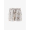 Maeve ramie shorts with floral motif