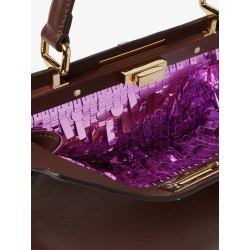 Peekaboo ISeeU Medium leather handbag