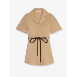 Cotton and silk dress