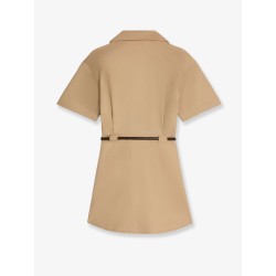 Cotton and silk dress