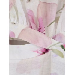 Linen and cotton long dress