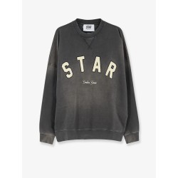 Cotton sweatshirt with front logo