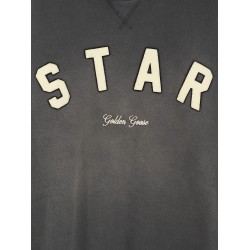 Cotton sweatshirt with front logo