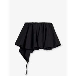 Nylon skirt with ionic logo bands