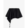 Nylon skirt with ionic logo bands