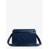 Andiamo Messenger suede crossbody bag with Intrecciato motif