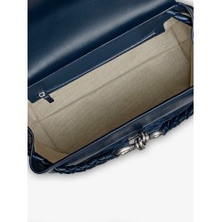 Andiamo Messenger suede crossbody bag with Intrecciato motif