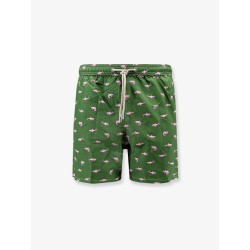 Recycled material swim trunks