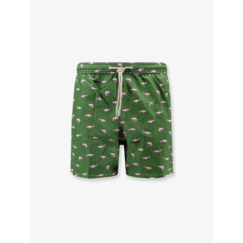 Recycled material swim trunks