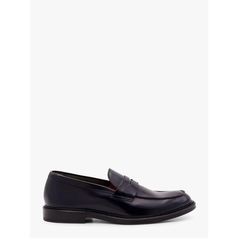 Penny leather loafers