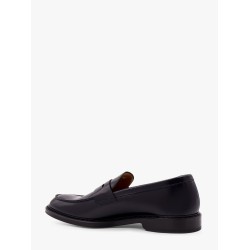 Penny leather loafers