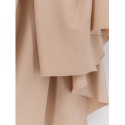 Long dress with satin band