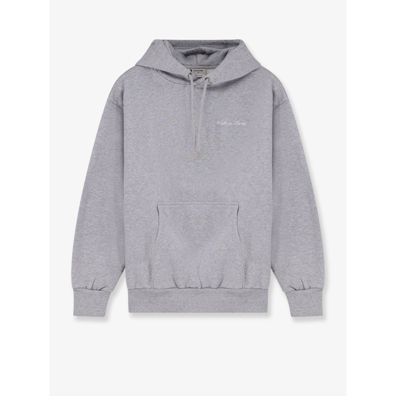 Timeless sweatshirt with front embroidered logo