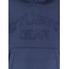 Cotton blend sweatshirt with logo on the front