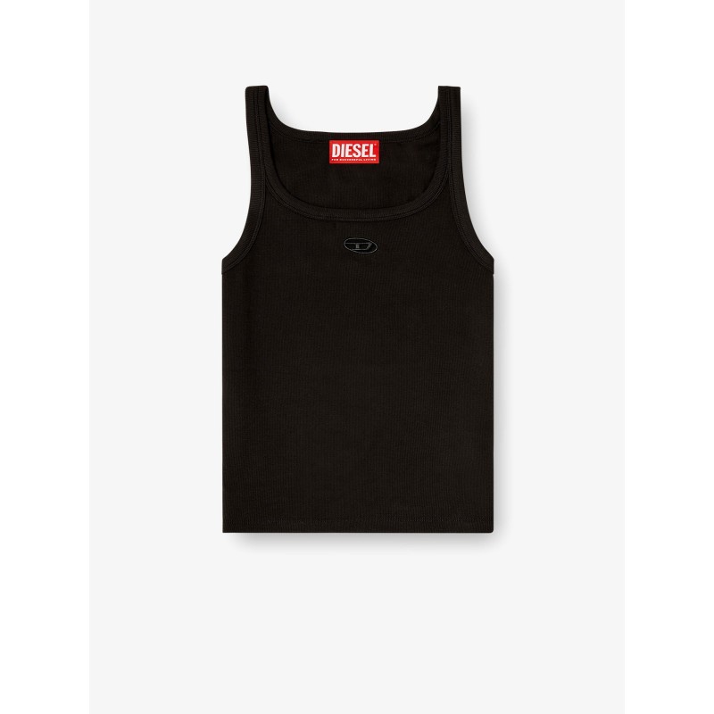 T-Wife-Od ribbed cotton tank top