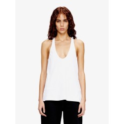 Ribbed cotton tank top