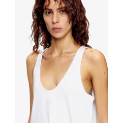 Ribbed cotton tank top