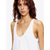 Ribbed cotton tank top