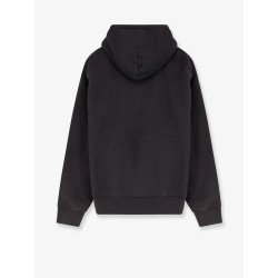 Cotton blend sweatshirt with front logo