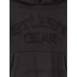 Cotton blend sweatshirt with front logo