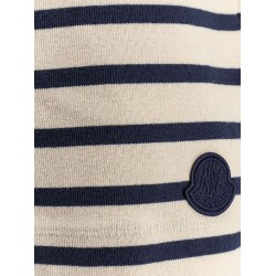 Cotton shorts with striped pattern
