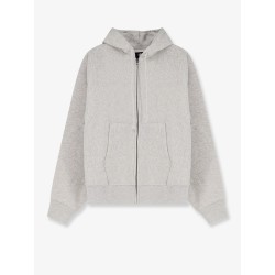 Cotton blend sweatshirt with back print