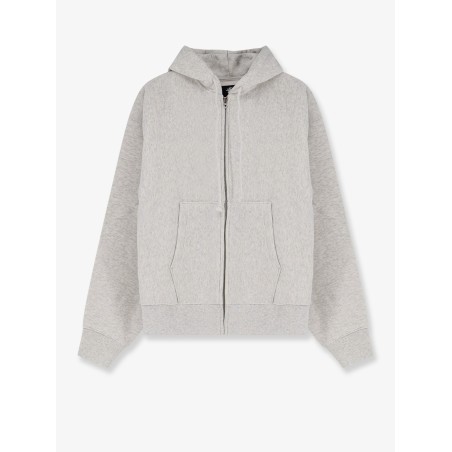 Cotton blend sweatshirt with back print