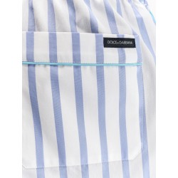 Cotton and silk shorts