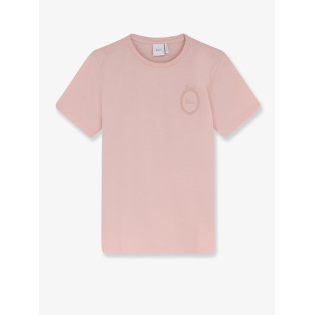 Cotton t-shirt with Dior Médallion embroidery