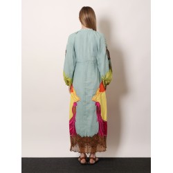 Usiacuri lino and viscose dress