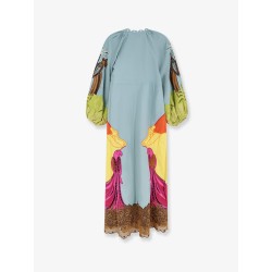 Usiacuri lino and viscose dress