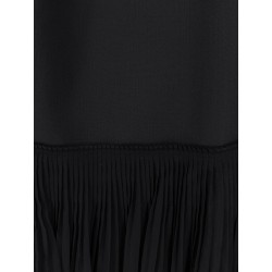 Pleated long dress