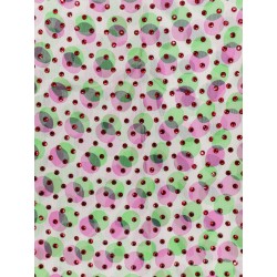 Multicolor silk dress