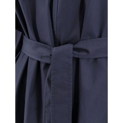 Cotton dress with belt