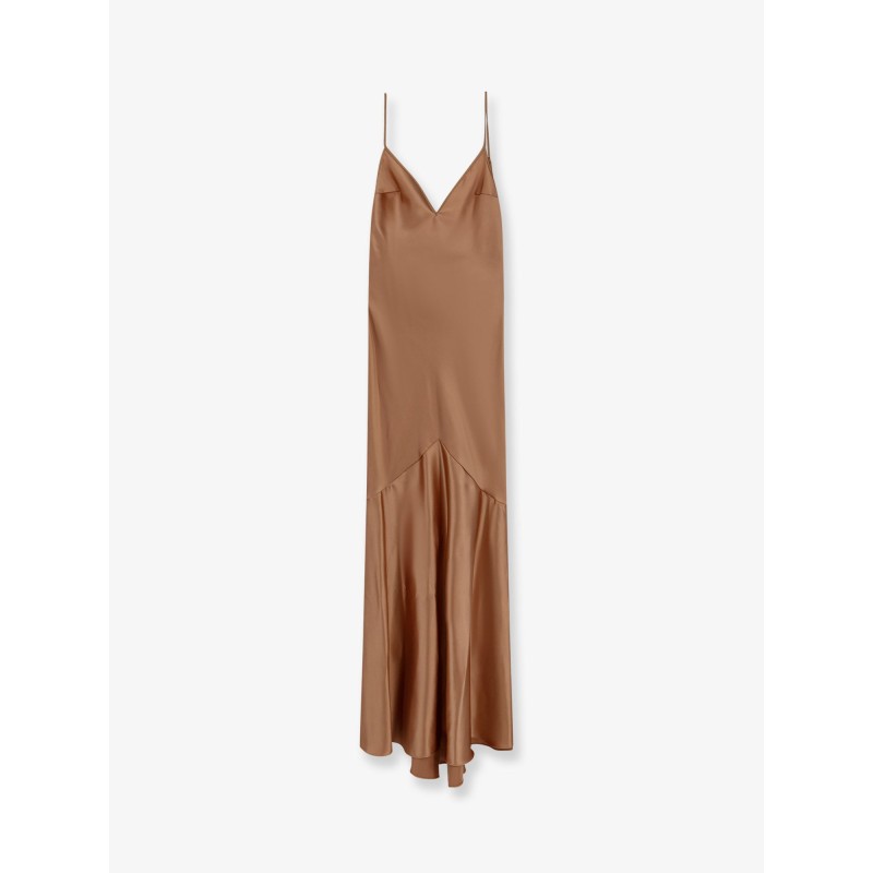 Daily satin long dress