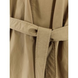 Cotton dress with belt