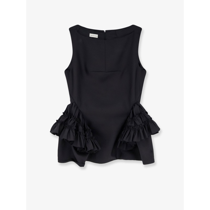 Casey wool and silk top