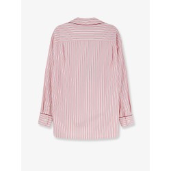 Striped Cotton Pajama Shirt