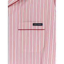 Striped Cotton Pajama Shirt