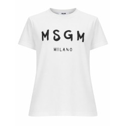 T-SHIRT CON LOGO PENNELLATO