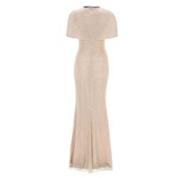 LONG DRESS WITH CRYSTALS