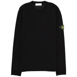 MAGLIA IN COTONE CON PATCH LOGO